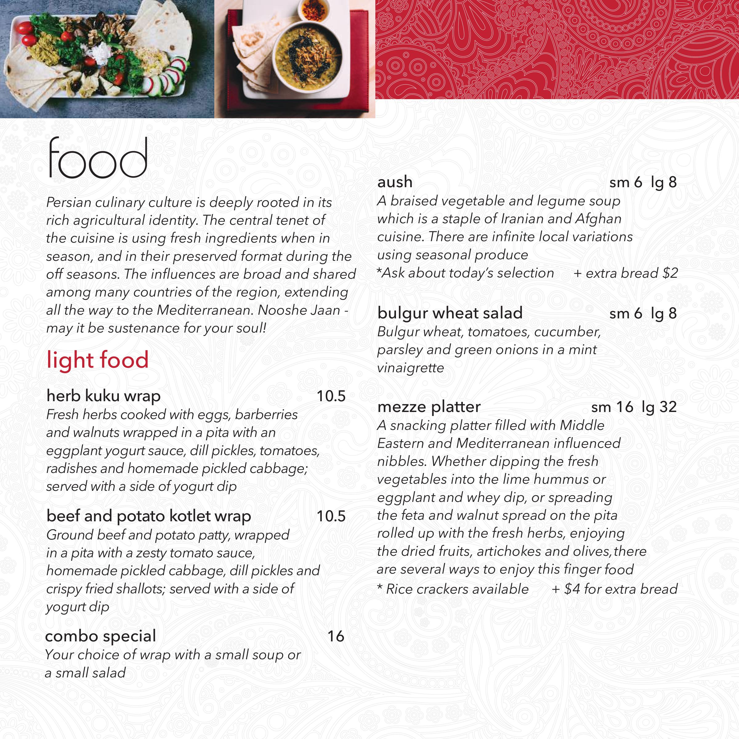 Menu page 5